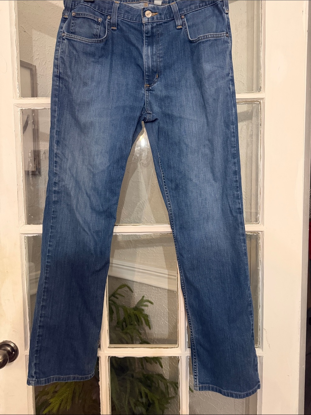 Carhartt Relaxed Fit Straight Fit Blue Men's Jeans